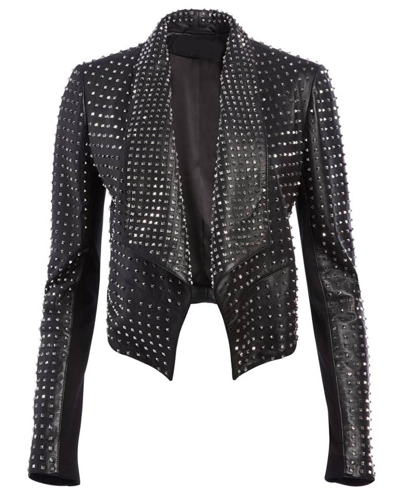 Kyle Richards The Real Housewives of Beverly Hills Studded Leather Jacket Kyle Richards The Real Housewives of Beverly Hills Studded Leather Jacket