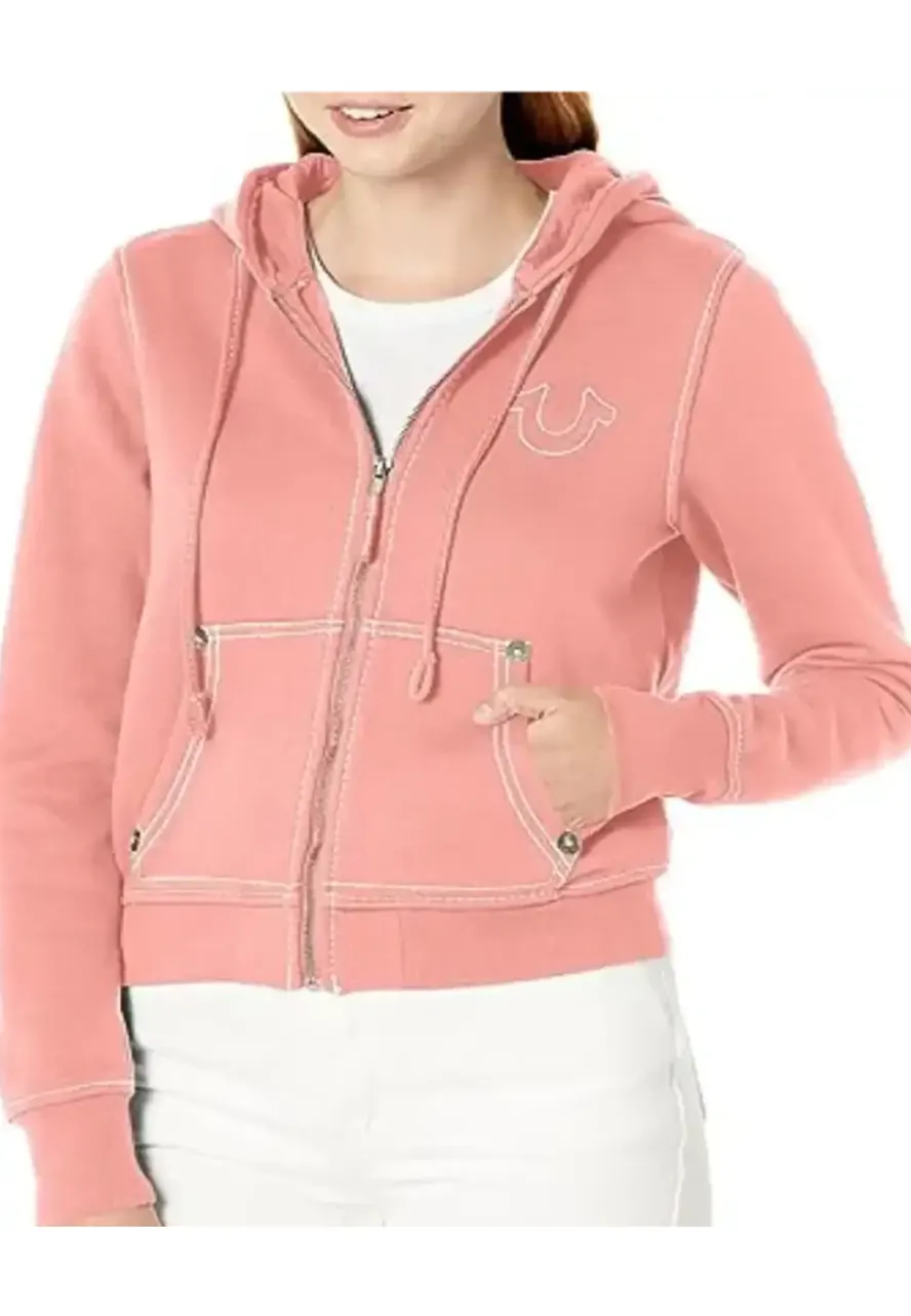 True Religion Pink Hoodie True Religion Pink Hoodie