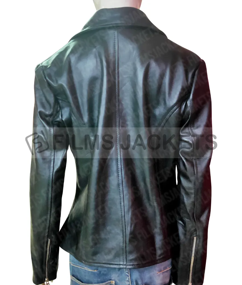 Alycia Debnam Carey Fear the Walking Dead Biker Leather Jacket Alycia Debnam Carey Fear the Walking Dead Biker Leather Jacket - Image 7