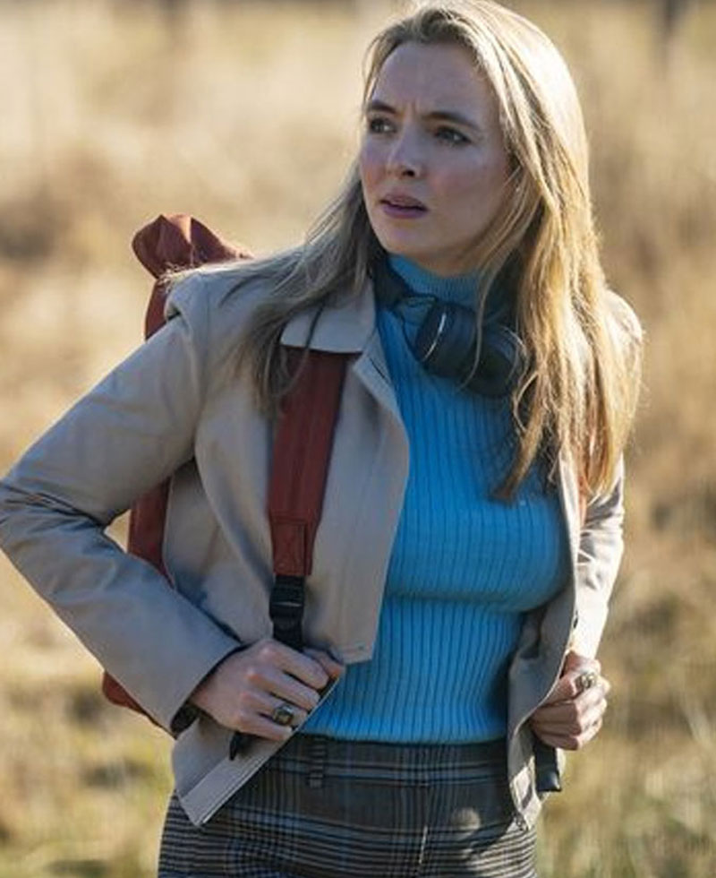Jodie Comer Killing Eve Season 03 Cotton Jacket Jodie Comer Killing Eve Season 03 Cotton Jacket - Image 2