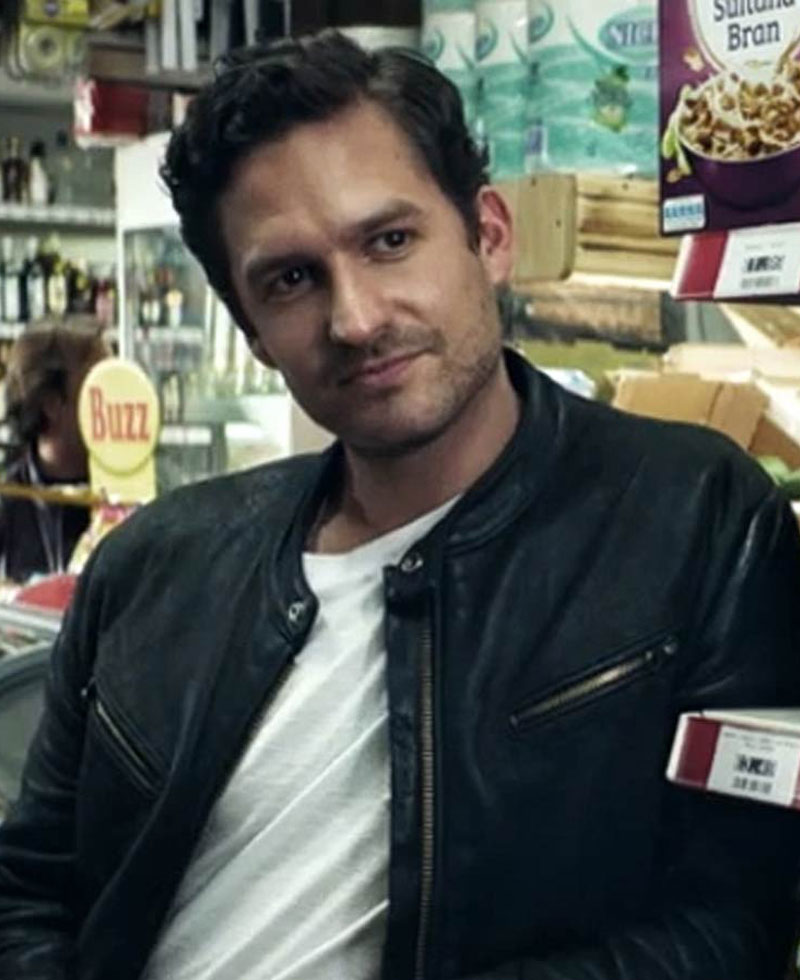 Ben Aldridge Fleabag Black Leather Jacket Ben Aldridge Fleabag Black Leather Jacket - Image 2