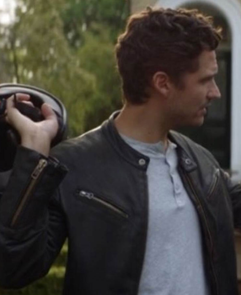 Ben Aldridge Fleabag Black Leather Jacket Ben Aldridge Fleabag Black Leather Jacket - Image 3