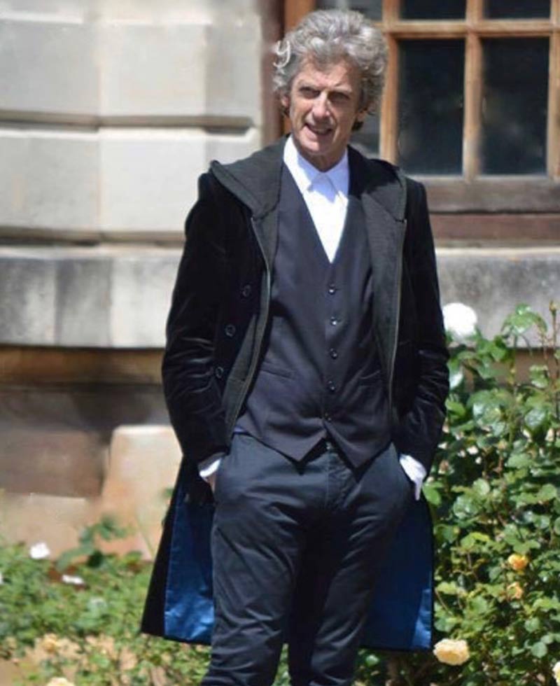 Twelfth Doctor Black Coat Twelfth Doctor Black Coat - Image 3