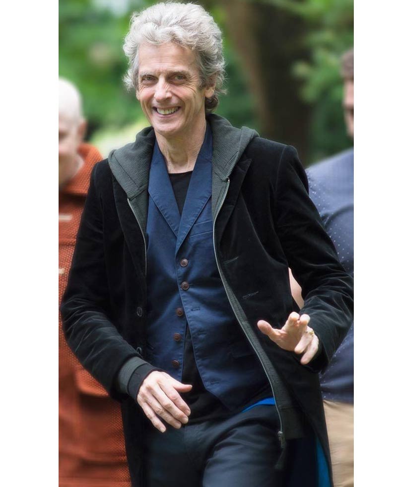 Twelfth Doctor Black Coat Twelfth Doctor Black Coat - Image 2