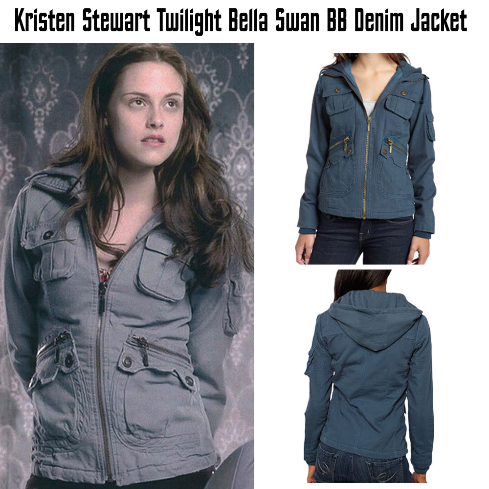 Kristen Stewart Twilight BB Dakota Blue Jacket bb dakota jacket bella swan