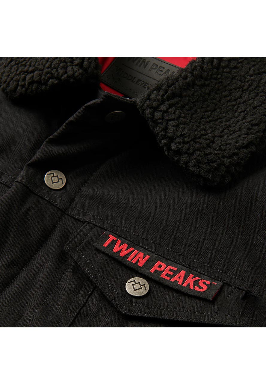 Twin Peaks Sherpa Collar Jacket Twin Peaks Sherpa Collar Jacket - Image 3