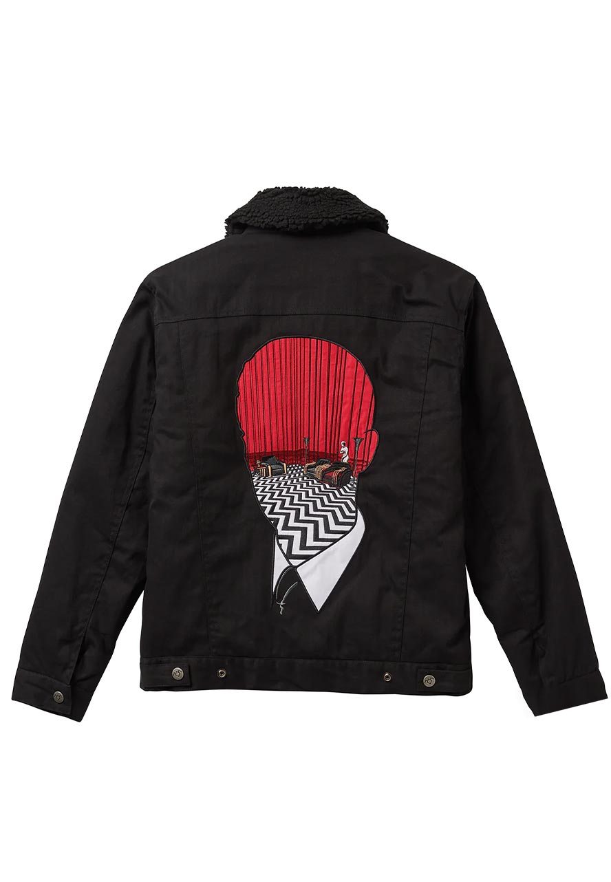 Twin Peaks Sherpa Collar Jacket Twin Peaks Sherpa Collar Jacket