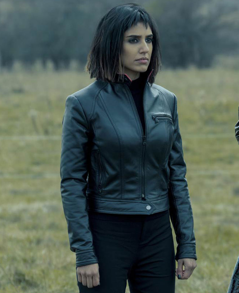 Ritu Arya The Umbrella Academy Season 02 Leather Jacket Ritu Arya The Umbrella Academy Season 02 Leather Jacket
