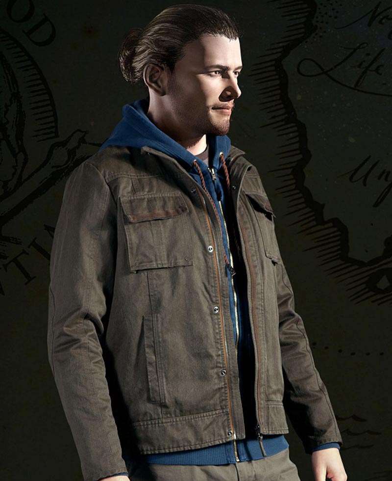 Nathan Drake Uncharted 4 Jacket Nathan Drake Uncharted 4 Jacket - Image 3