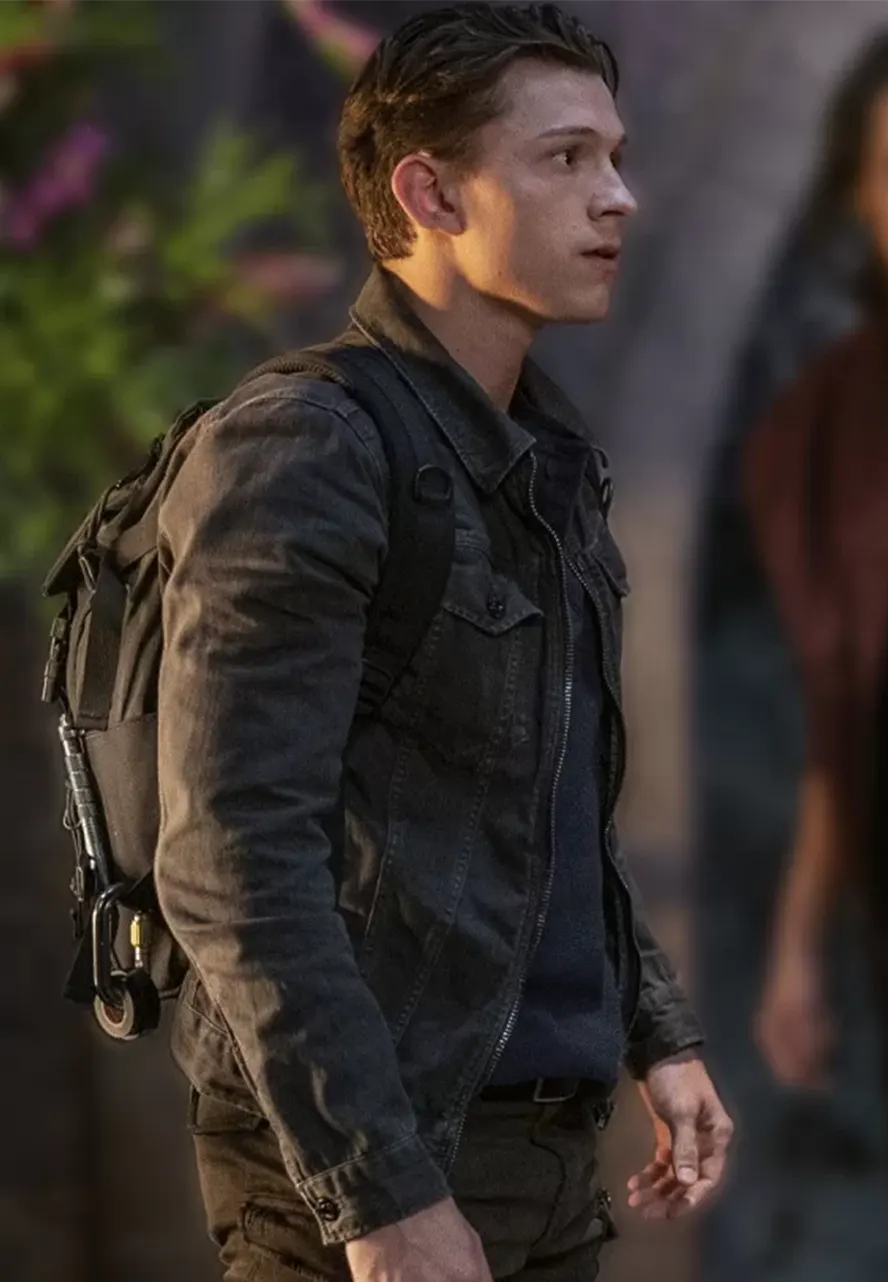 Uncharted Nathan Drake Black Jacket Uncharted Nathan Drake Black Jacket - Image 3