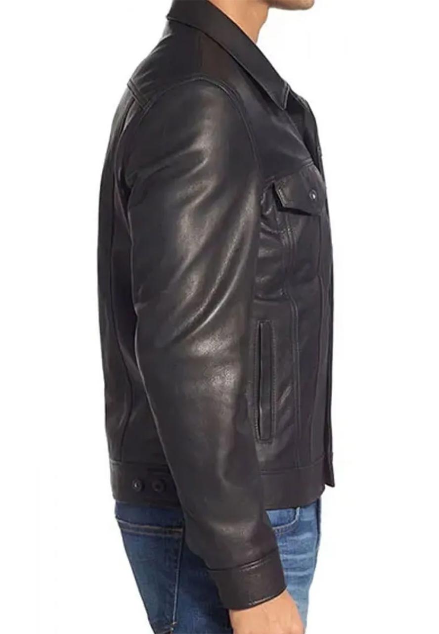 Uncharted Tom Holland Leather Jacket Uncharted Tom Holland Leather Jacket - Image 3
