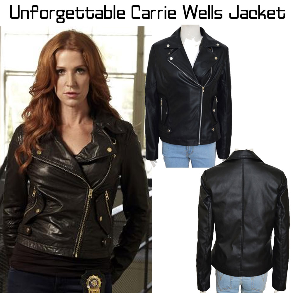 Biker Style Unforgettable Carrie Wells Jacket Biker Style Unforgettable Carrie Wells Jacket - Image 5