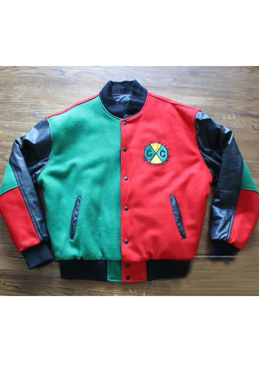 Cross Colours Letterman Jacket Cross Colours Letterman Jacket