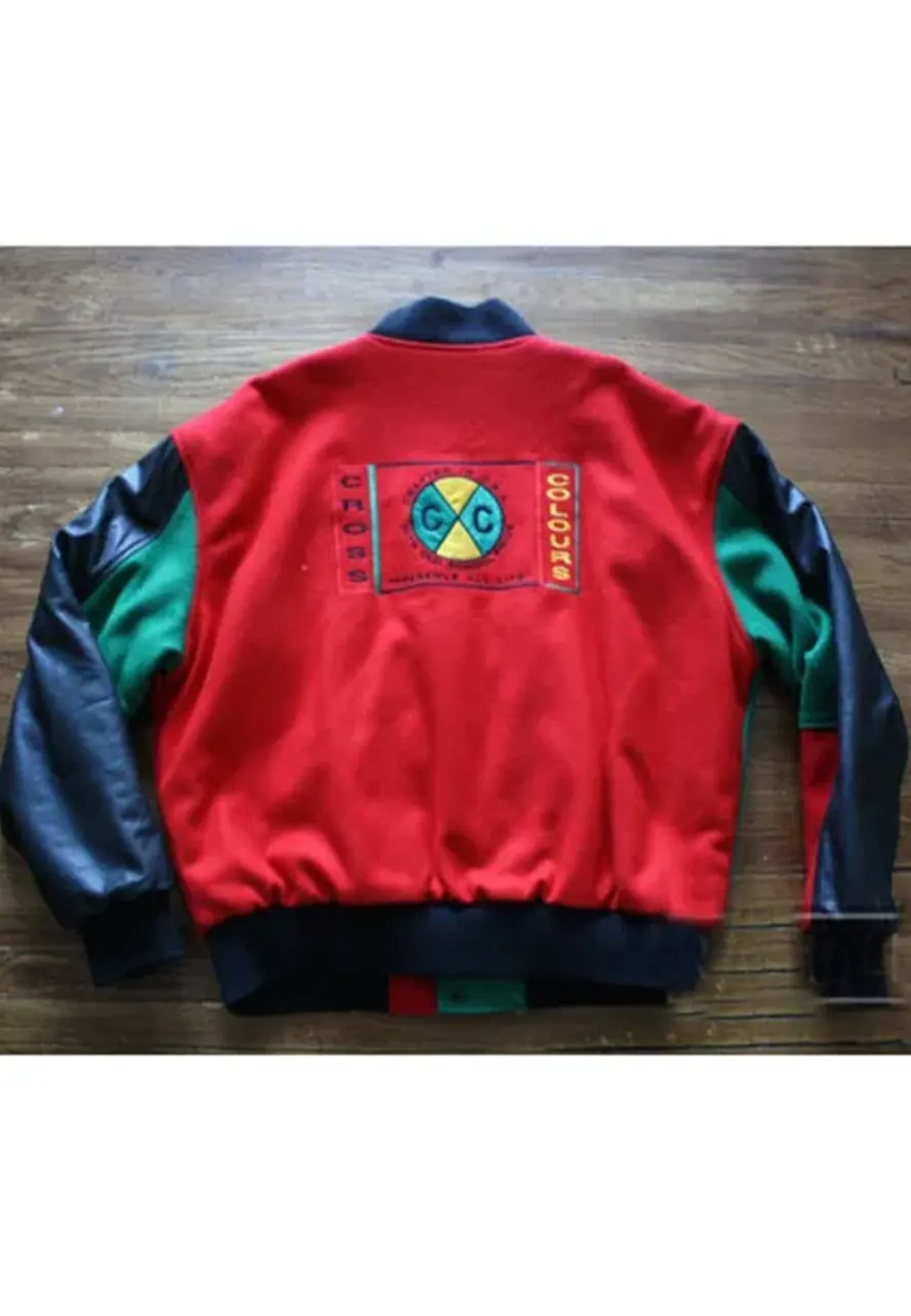 Cross Colours Letterman Jacket Cross Colours Letterman Jacket - Image 2