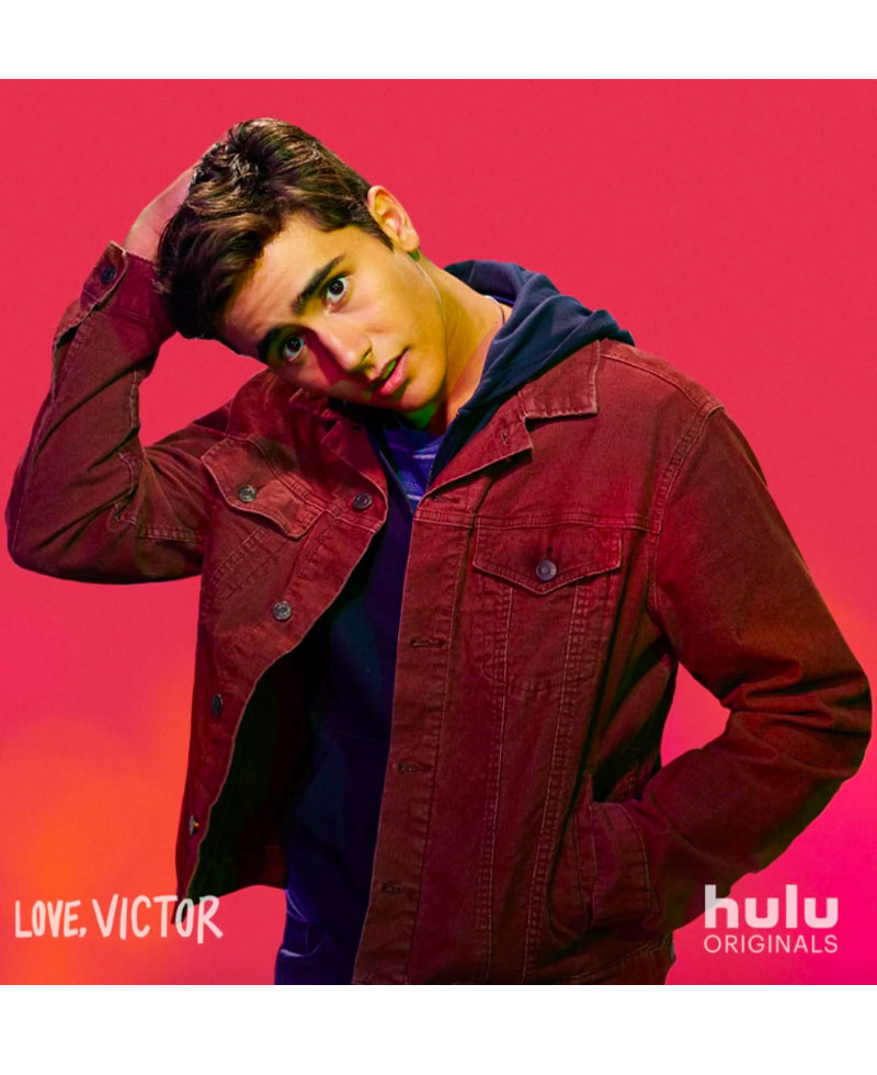 Michael Cimino Love Victor Burgundy Jacket Michael Cimino Love Victor Burgundy Jacket