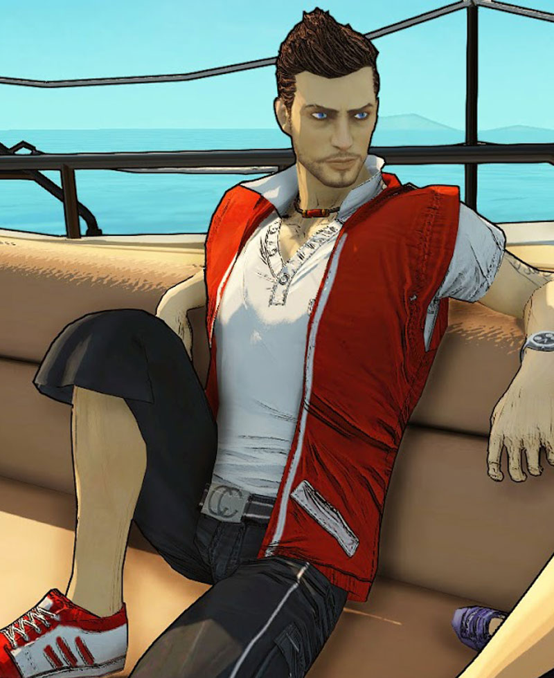 Dead Island 2 Cliff Calo Red Vest Dead Island 2 Cliff Calo Red Vest - Image 2
