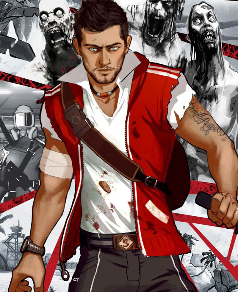 Dead Island 2 Cliff Calo Red Vest Dead Island 2 Cliff Calo Red Vest