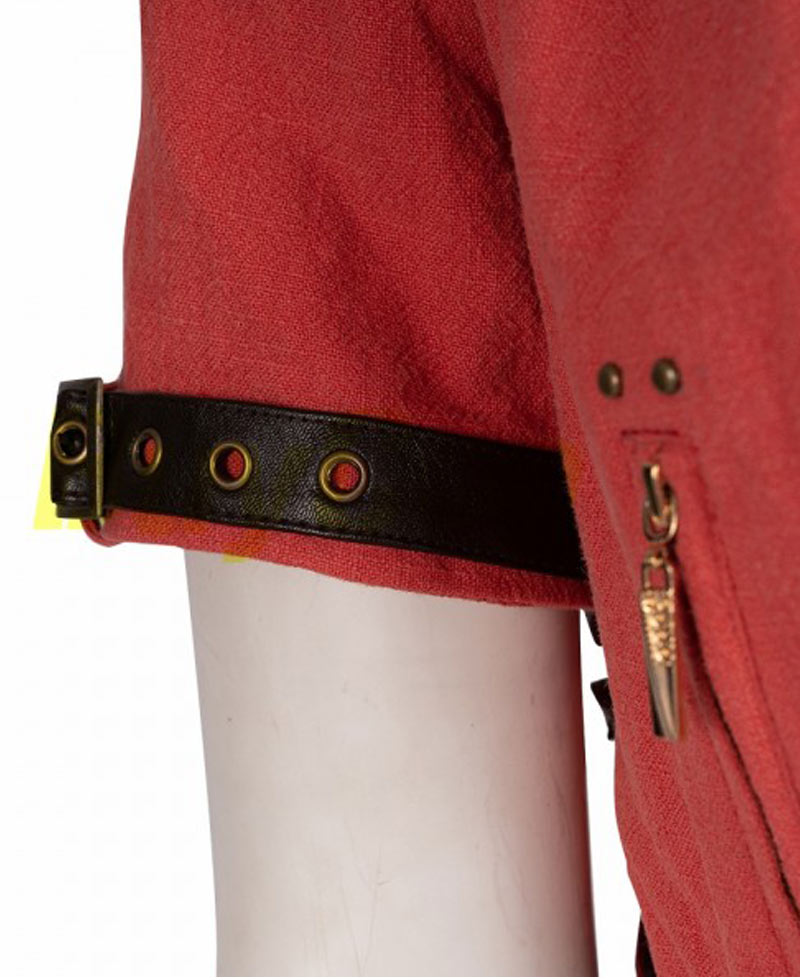 FF VII Remake Aerith Cropped Jacket FF VII Remake Aerith Cropped Jacket - Image 4