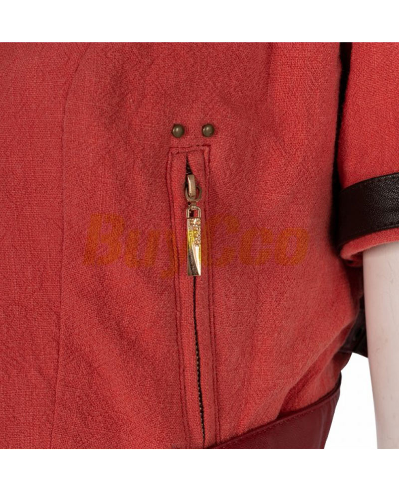 FF VII Remake Aerith Cropped Jacket FF VII Remake Aerith Cropped Jacket - Image 3