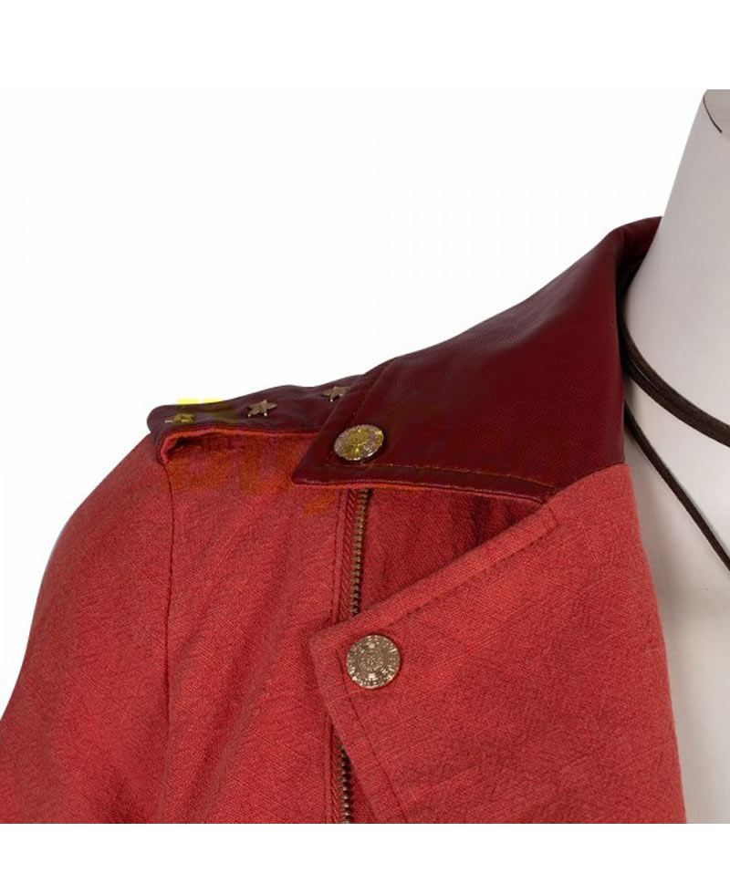 FF VII Remake Aerith Cropped Jacket FF VII Remake Aerith Cropped Jacket - Image 2
