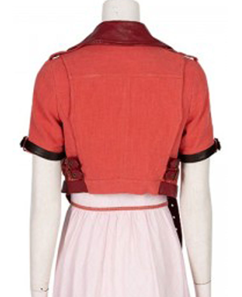 FF VII Remake Aerith Cropped Jacket FF VII Remake Aerith Cropped Jacket - Image 6