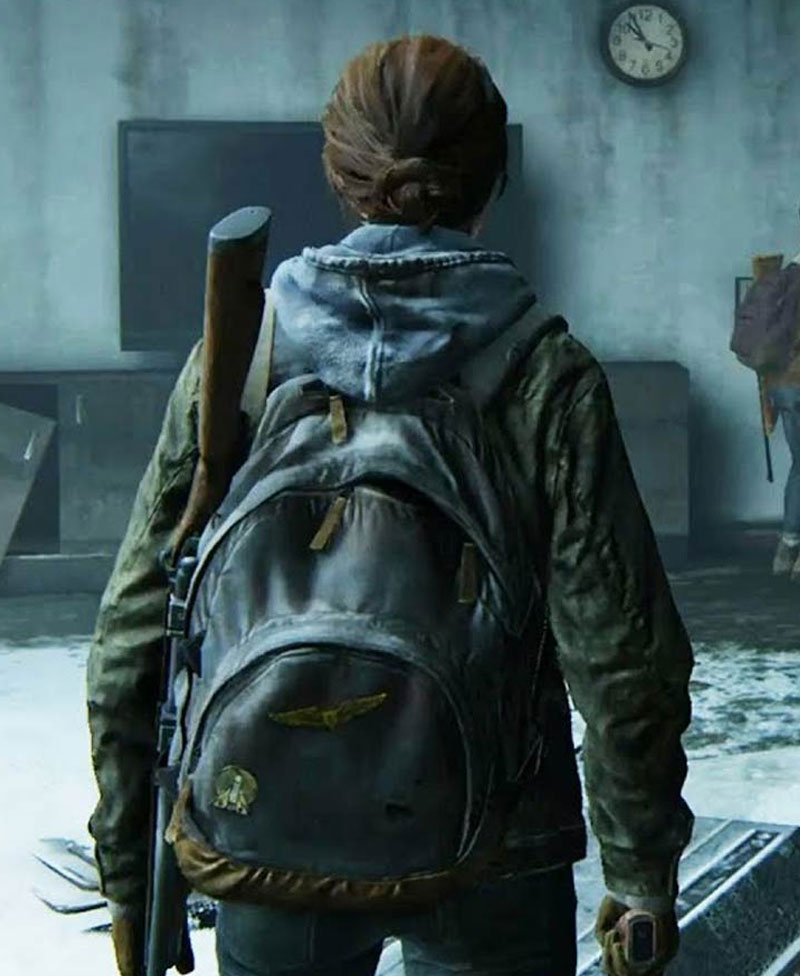 Ellie The Last of Us Part II Green Jacket Ellie The Last of Us Part II Green Jacket - Image 3