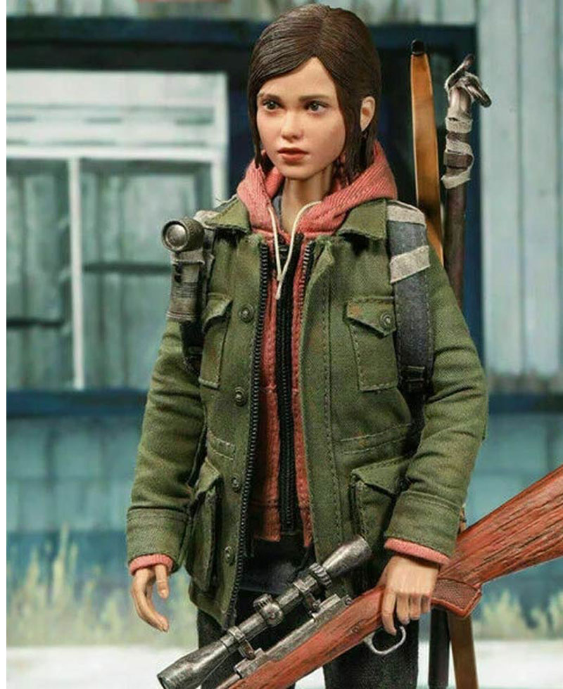 Ellie The Last of Us Part II Green Jacket Ellie The Last of Us Part II Green Jacket