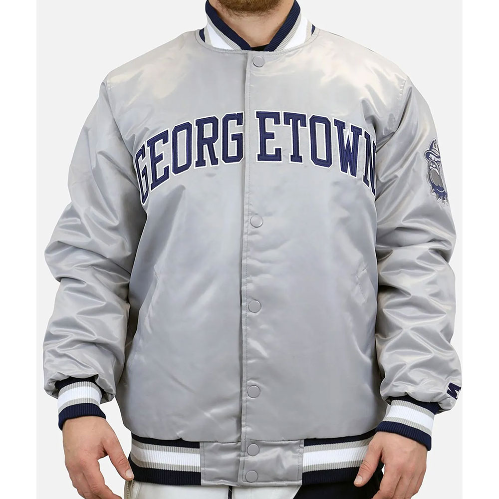 Villa Georgetown Hoyas Team Gray Jacket Villa Georgetown Hoyas Team Gray Jacket