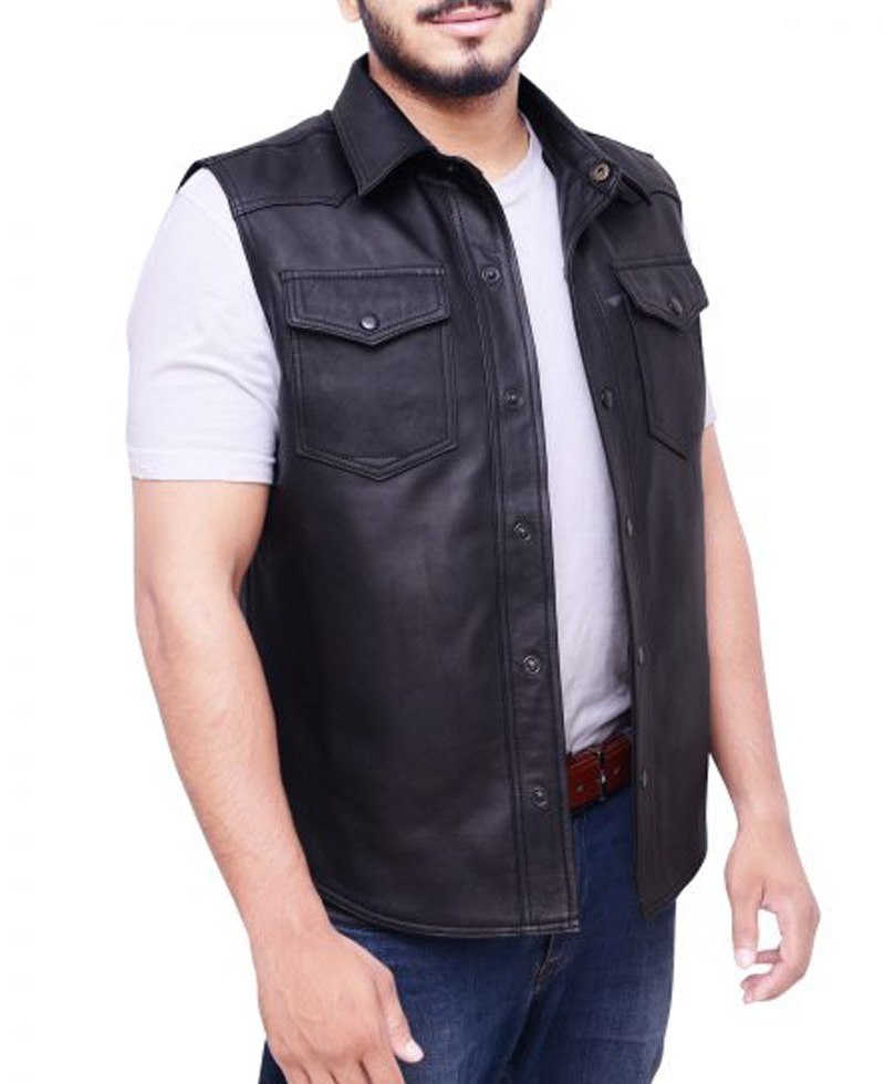Vin Diesel xXx Return of Xander Cage Leather Vest Vin Diesel xXx Return of Xander Cage Leather Vest - Image 6