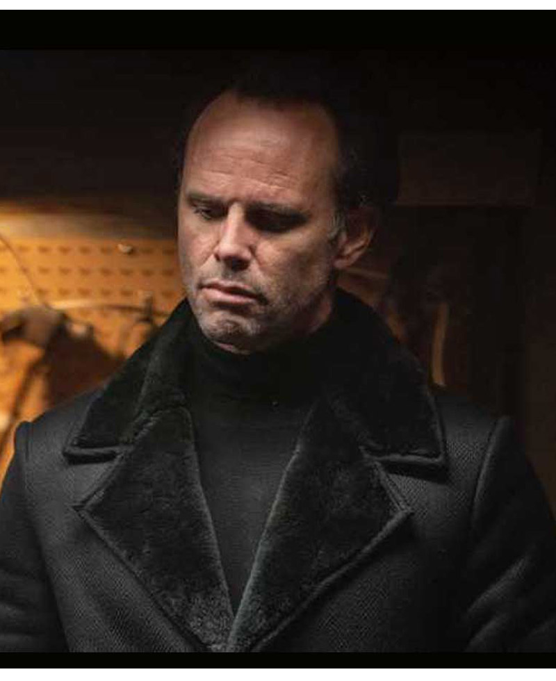 Fatman Walton Goggins Black Coat Fatman Walton Goggins Black Coat - Image 2