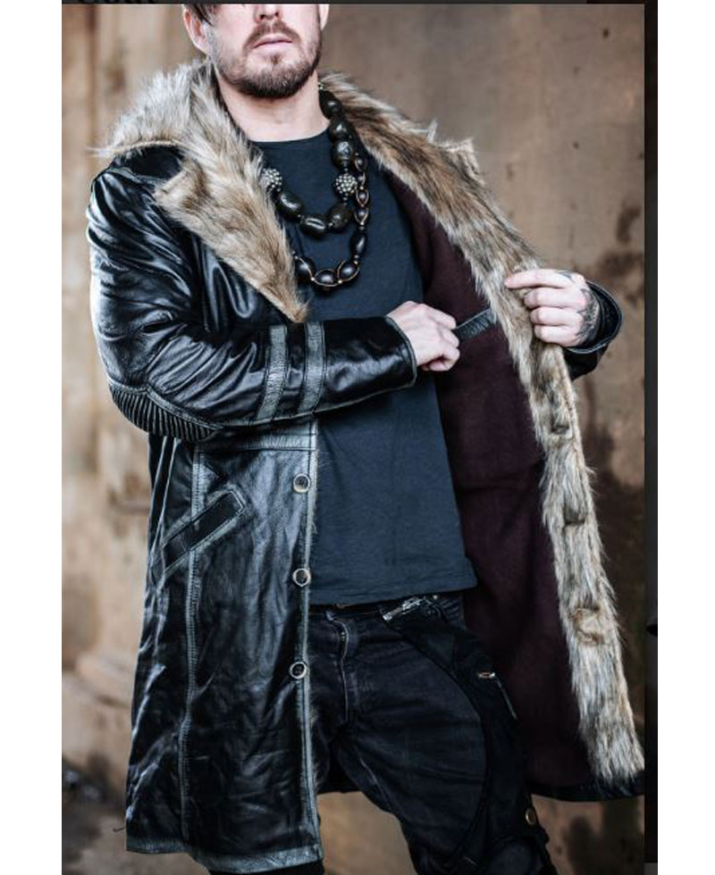 Men's Warlock Long Jacket Men's Warlock Long Jacket - Image 4