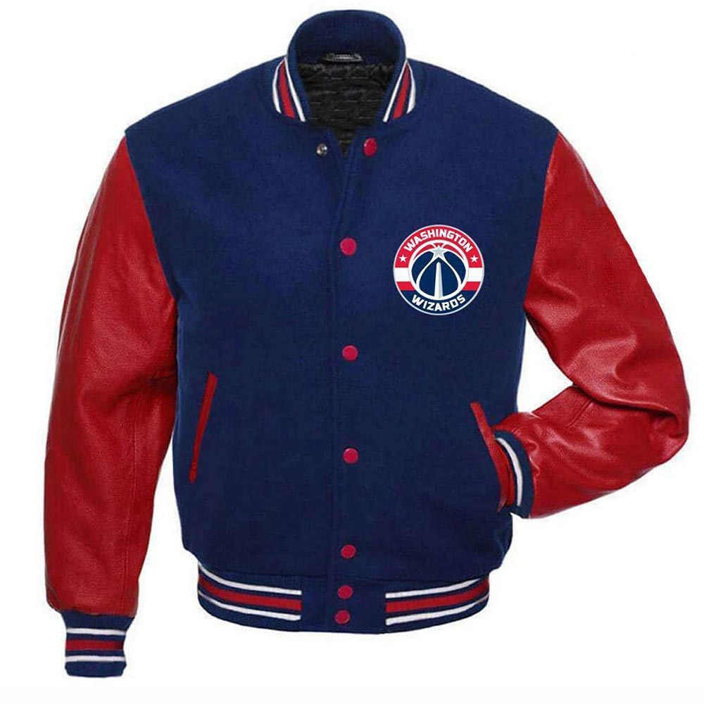 Washington Wizards Varsity Jacket Washington Wizards Varsity Jacket