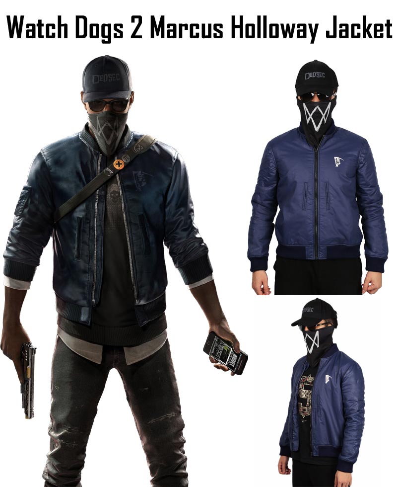 Watch Dogs 2 Marcus Holloway Jacket Watch Dogs 2 Marcus Holloway Jacket - Image 5