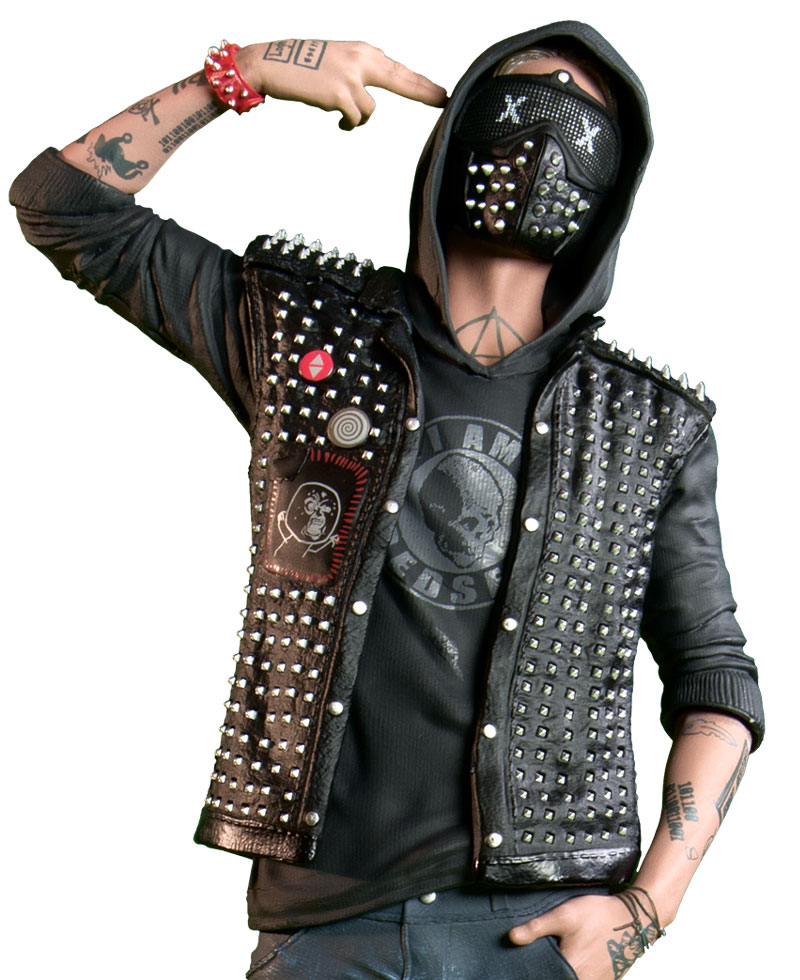 Watch Dogs 2 Wrench Jacket with Patches Watch Dogs 2 Wrench Jacket with Patches - Image 5