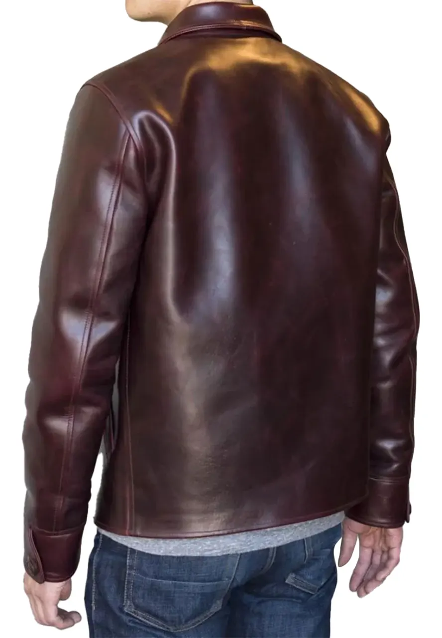 Gustin The L1 Waxed Leather Jacket Gustin The L1 Waxed Leather Jacket - Image 3