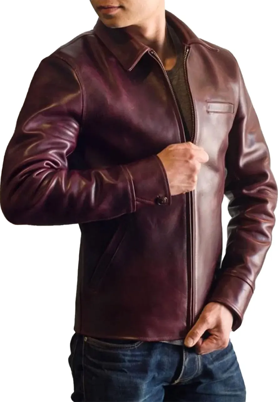 Gustin The L1 Waxed Leather Jacket Gustin The L1 Waxed Leather Jacket - Image 2