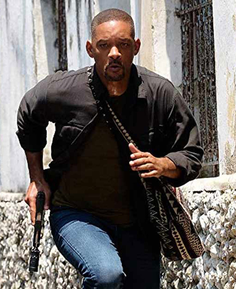 Will Smith Gemini Man Cotton Jacket Will Smith Gemini Man Cotton Jacket - Image 2