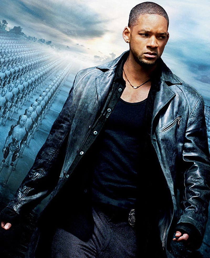 Will Smith I Robot Leather Jacket Will Smith I Robot Leather Jacket - Image 2