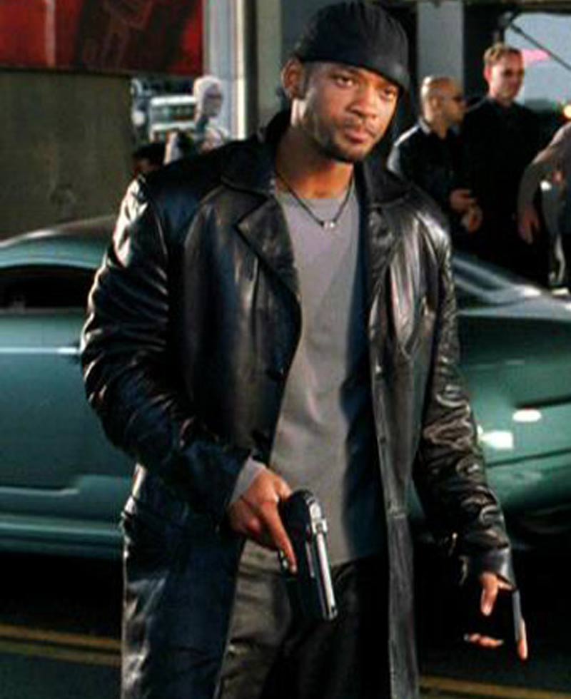 Will Smith I Robot Leather Jacket Will Smith I Robot Leather Jacket - Image 6