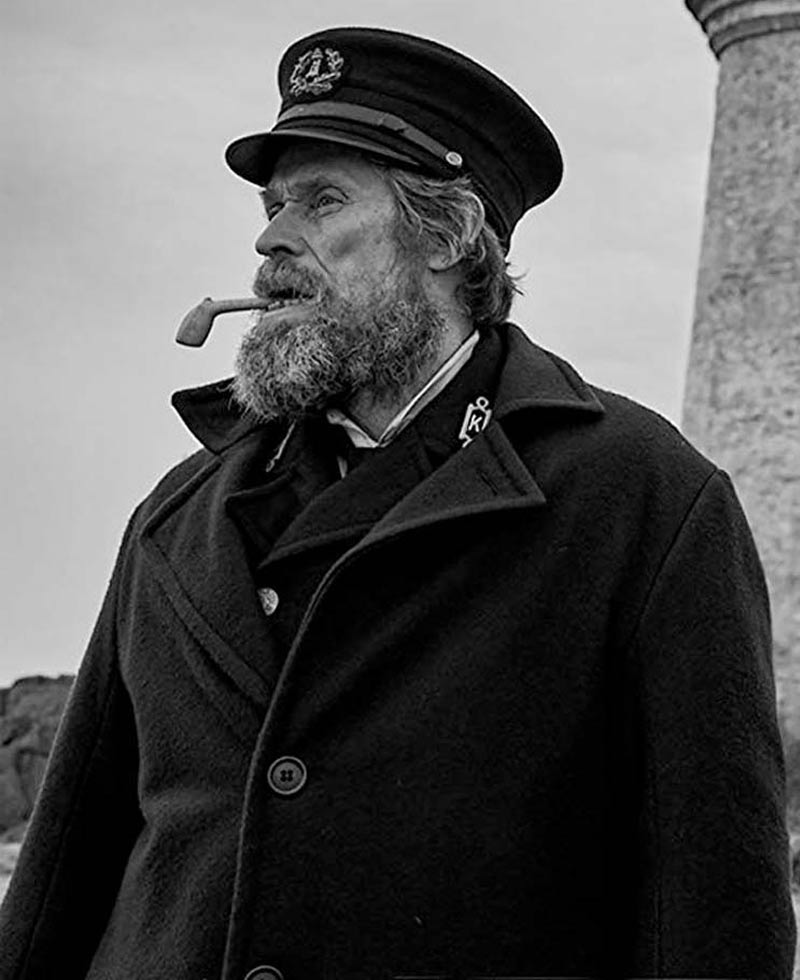 Willem Dafoe The Lighthouse Black Coat Willem Dafoe The Lighthouse Black Coat