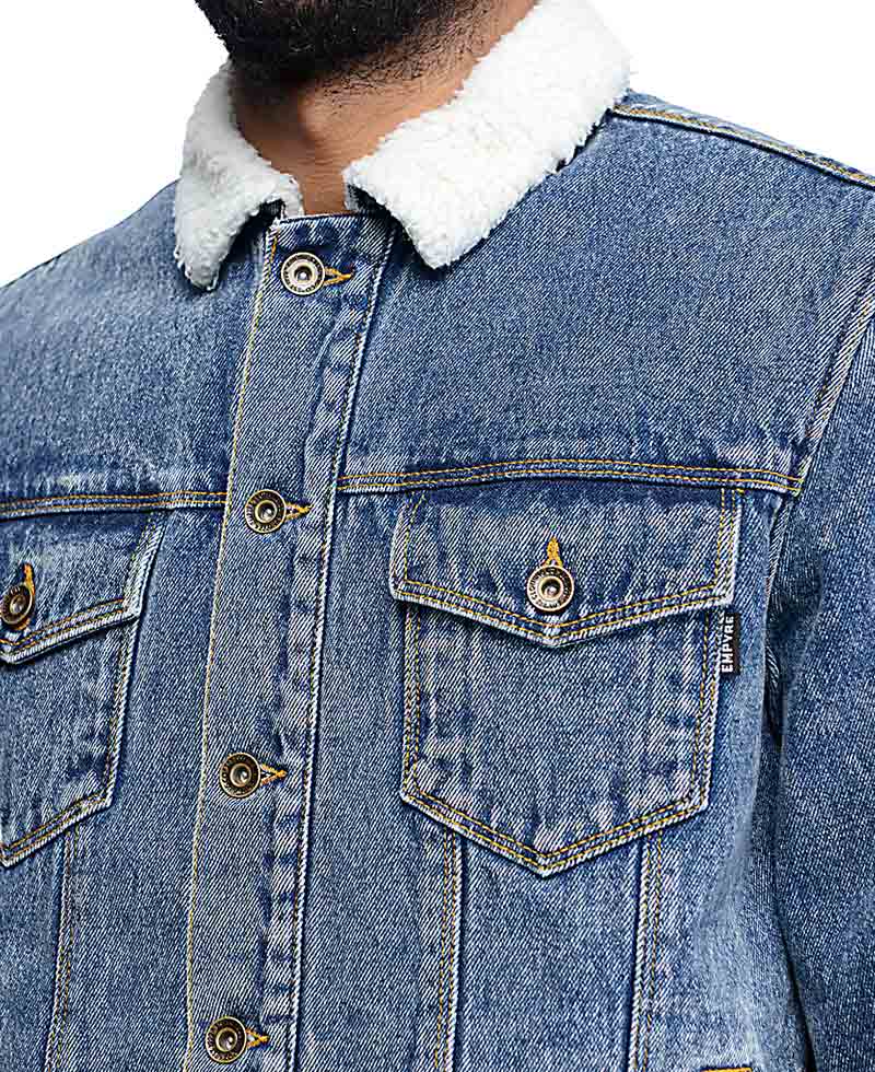Shameless Frank Gallagher Blue Jacket Shameless Frank Gallagher Blue Jacket - Image 3