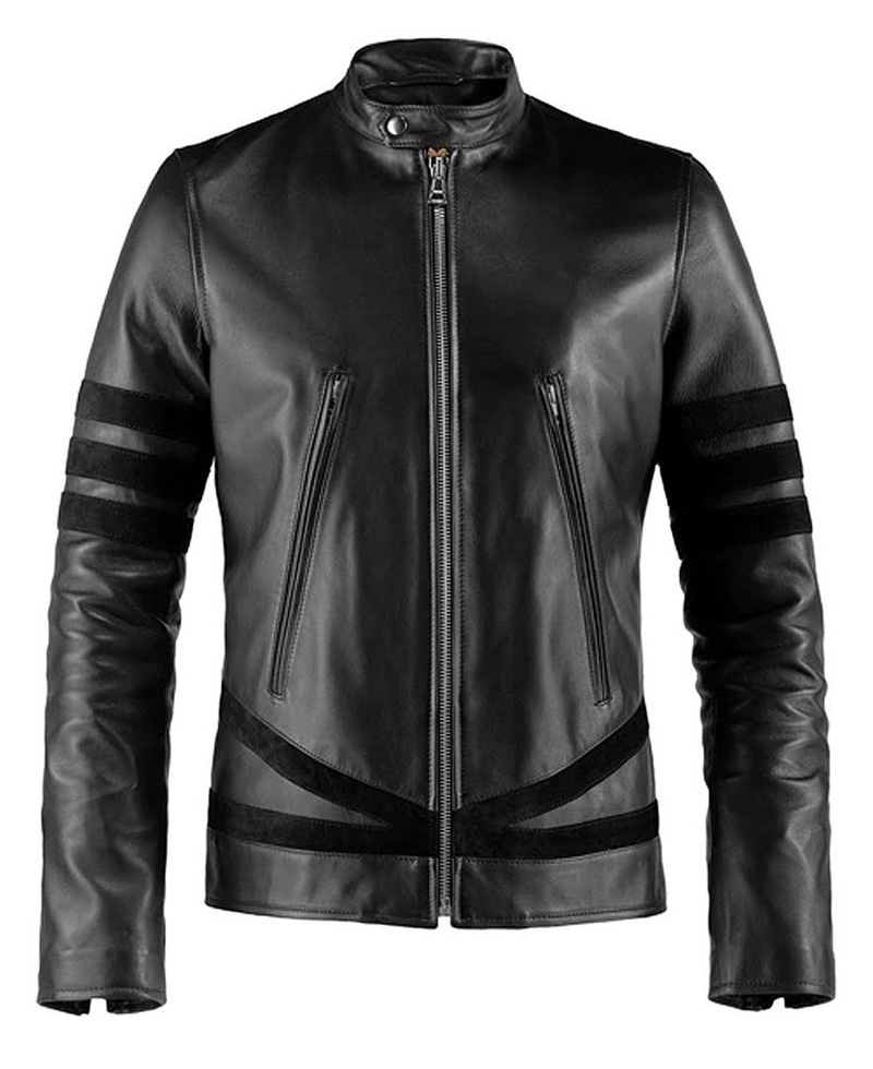 Wolverine Black Leather Jacket