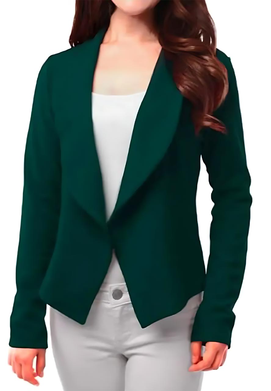 Women Hunter Green Blazer