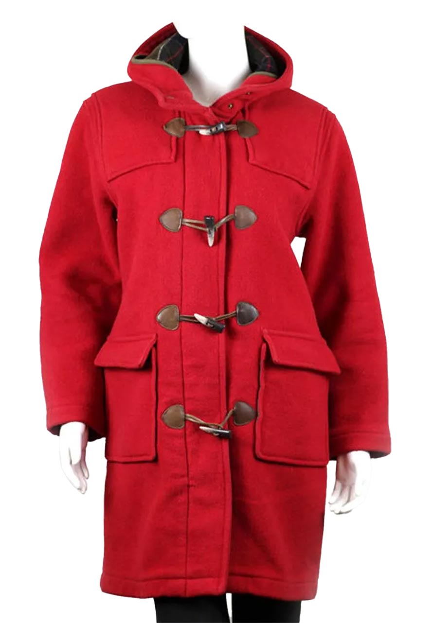 Women’s Red Duffle Coat Women’s Red Duffle Coat