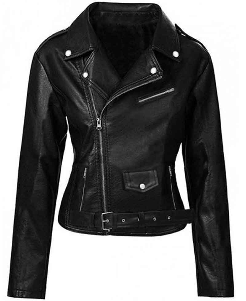 Women's Riverdale Southside Serpents Black Leather Jacket Women's Riverdale Southside Serpents Black Leather Jacket - Image 2