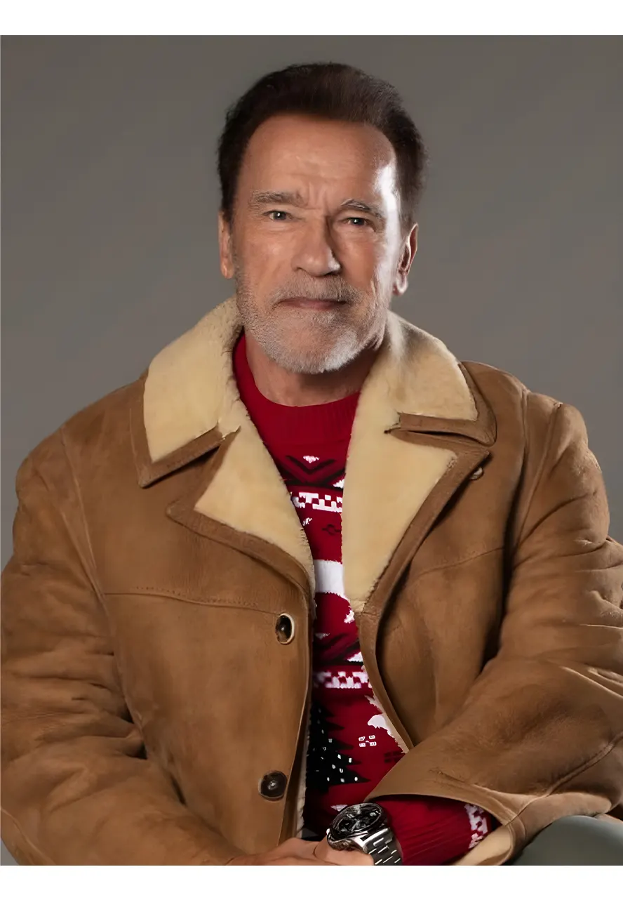 World Of Tanks Holiday Ops Arnold Shearling Jacket World Of Tanks Holiday Ops Arnold Shearling Jacket - Image 2