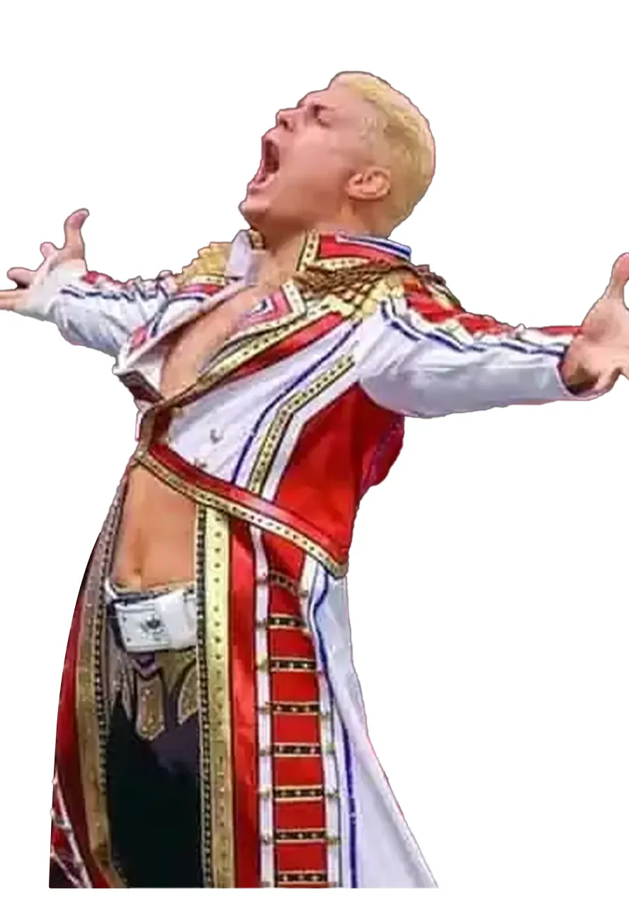 WWE Cody Rhodes Trench Coat WWE Cody Rhodes Trench Coat - Image 3