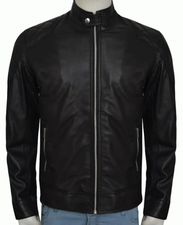 Dean Ambrose Black Leather Jacket