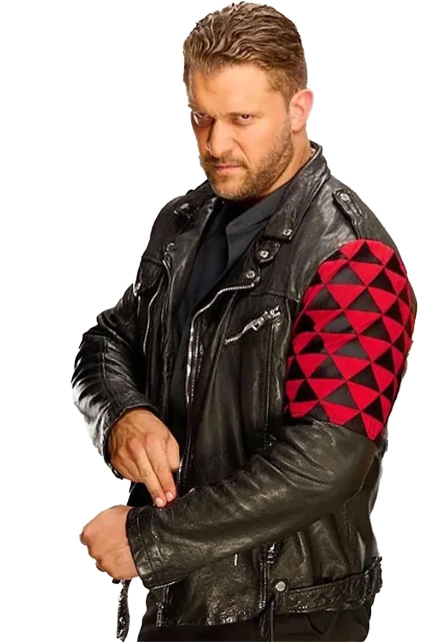 WWE Karrion Kross Black Jacket WWE Karrion Kross Black Jacket - Image 2