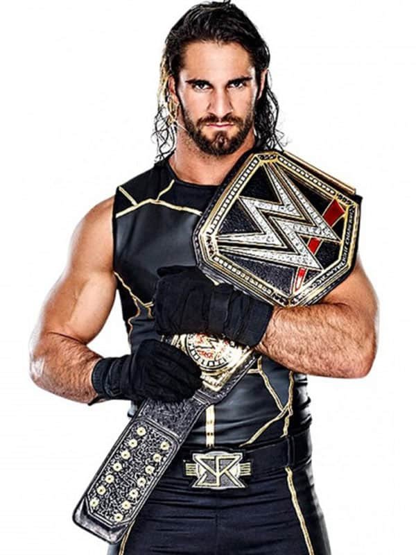 WWE Seth Rollins Leather Vest WWE Seth Rollins Leather Vest - Image 2